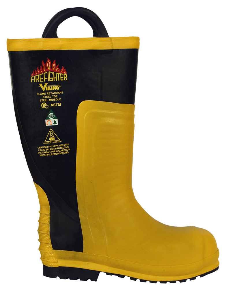 Viking Firefighter Chainsaw Rubber Boots WFR Wholesale Fire & Rescue